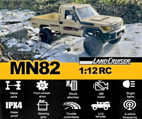 1/12 4x4 RC Rock Crawler Off Road Pickup U1898