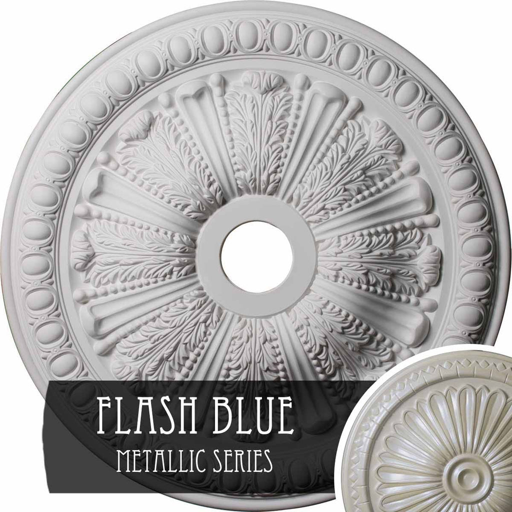 27 7/8x22OD x 3 7/8x22ID x 2 1/2x22P Egg & Dart Ceiling Medallion S11199