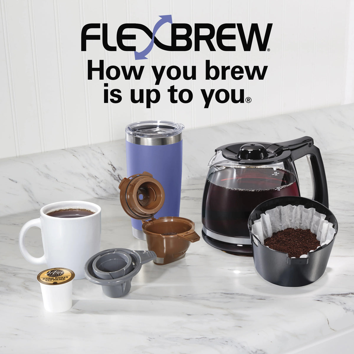 Black Coffee Maker V5053