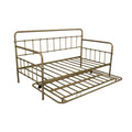 Metal Frame Daybed with Trundle C171222