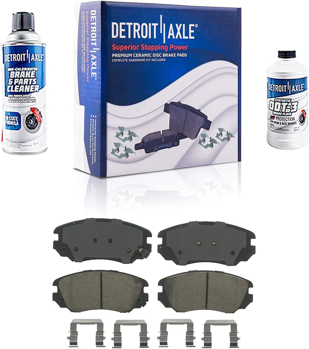 Front Rear Drilled & Slotted Rotors + Brake Pads Replacement 10pc Set I880