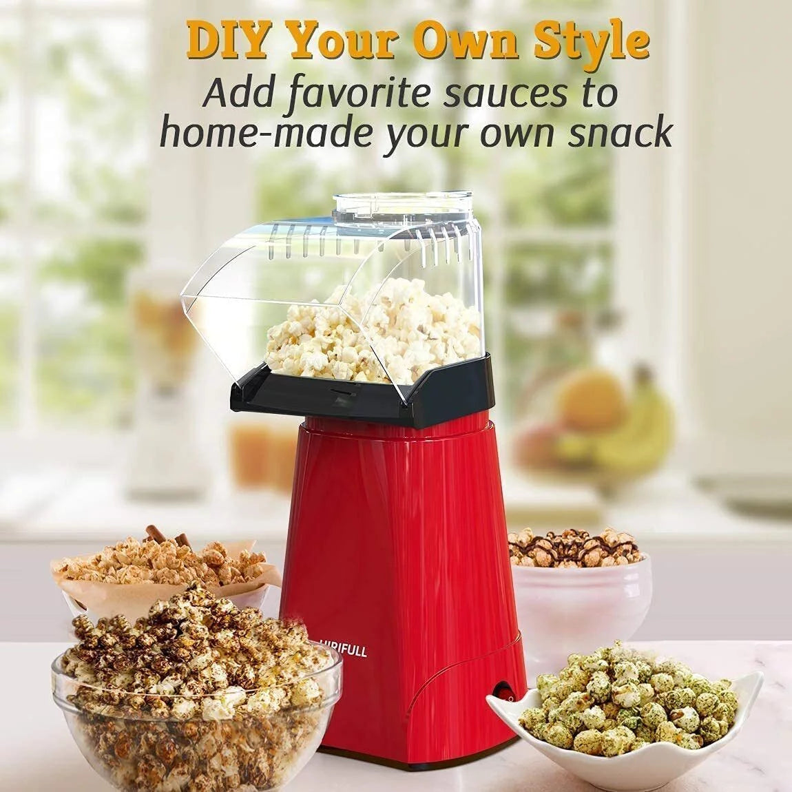 Hot Air Electric Popcorn Maker C2846