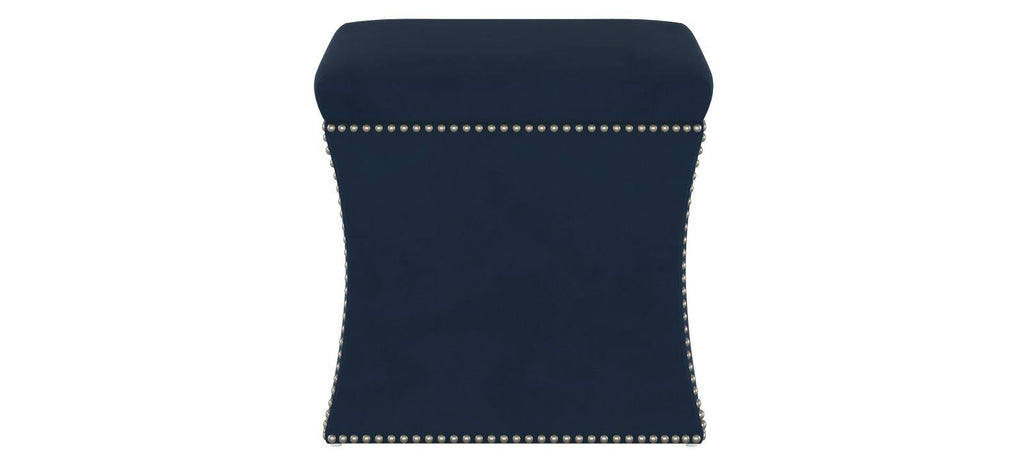 Blue Storage Ottoman C2320