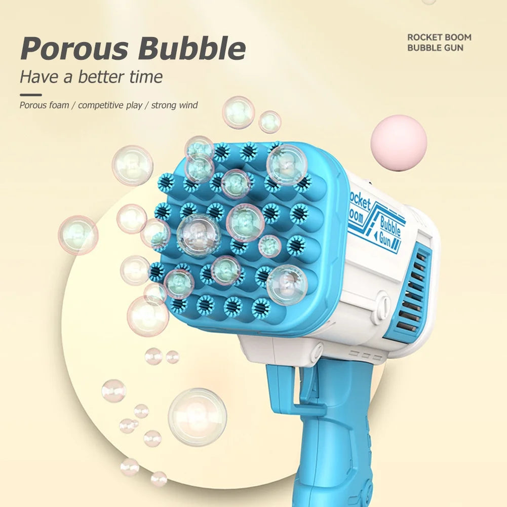 32 Holes Electric Bubble Machine (Blue) K556801