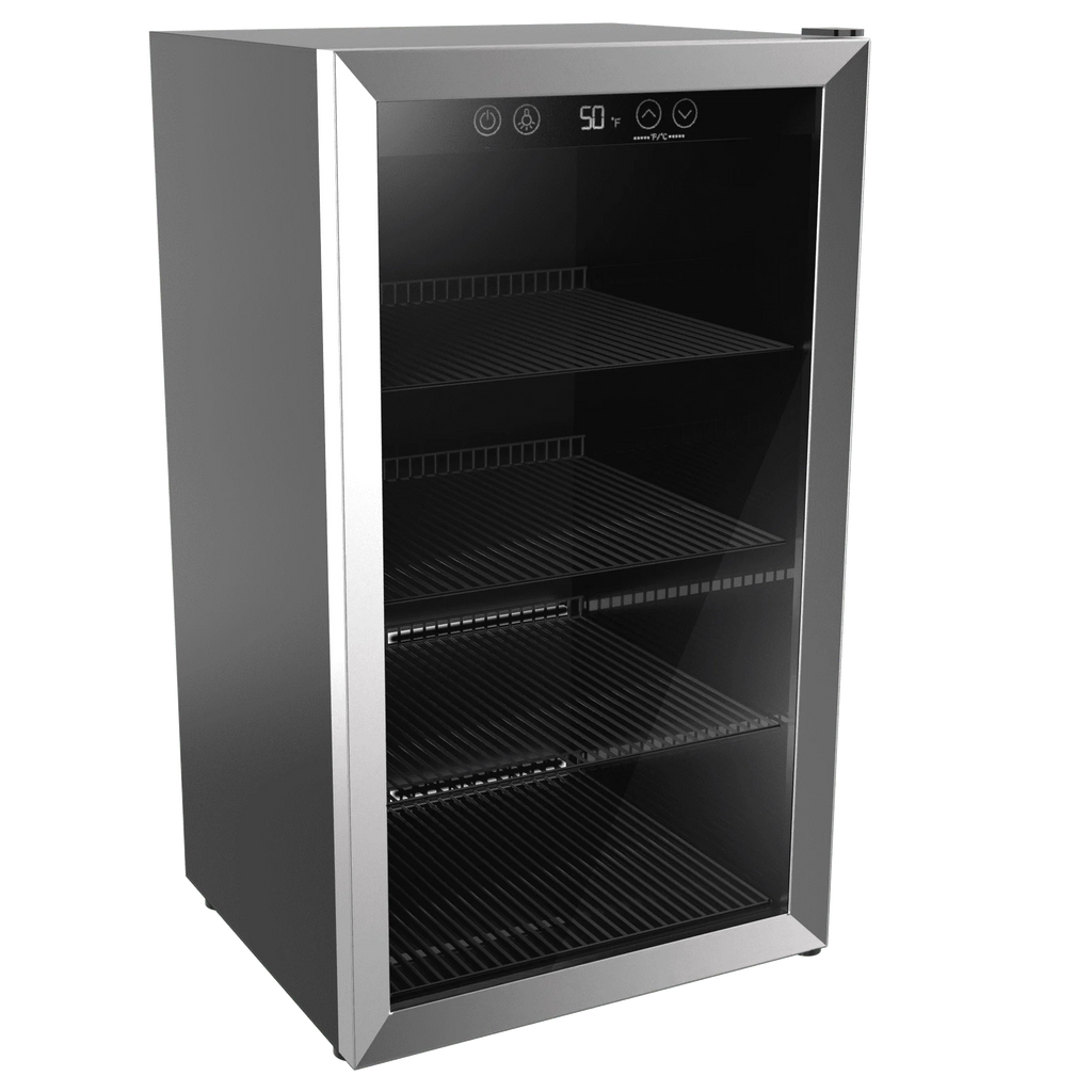 115 Can Beverage Refrigerator and Cooler with Glass Door C73102