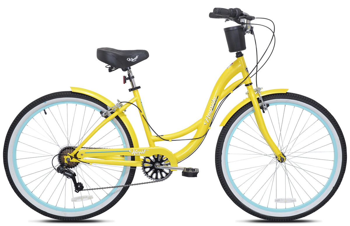 Yellow 26 in. Women's Cruiser Bicycle B88380