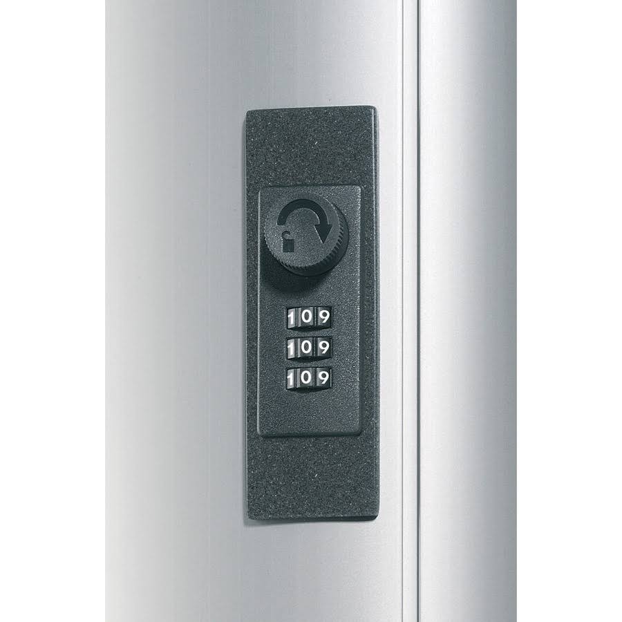Locking Key Cabinet, 72-Key, Brushed U848