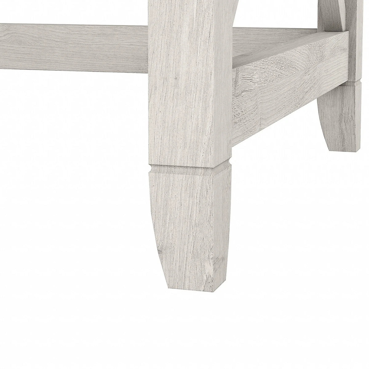 White Oak L-Shaped Desk and Chair Set N95023