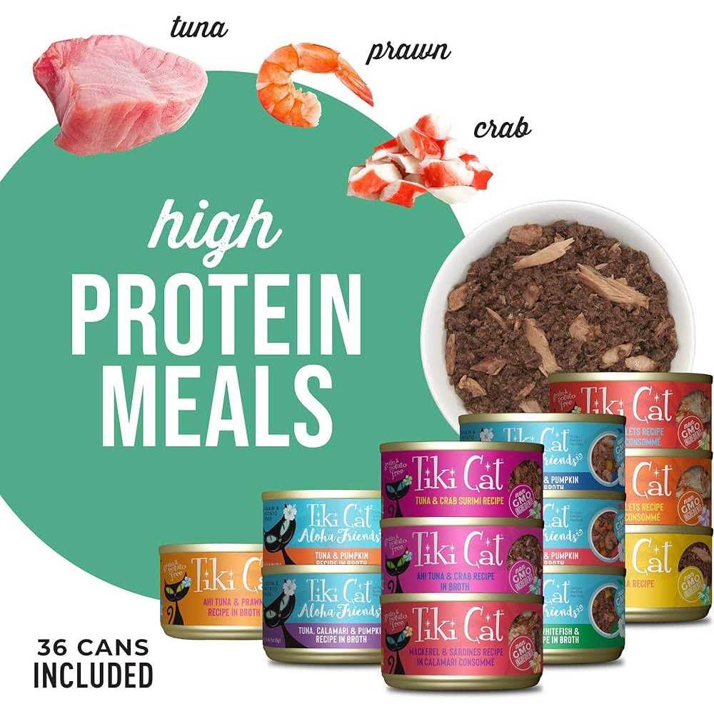 Grain-Free Wet Cat Food Variety Pack Y2895