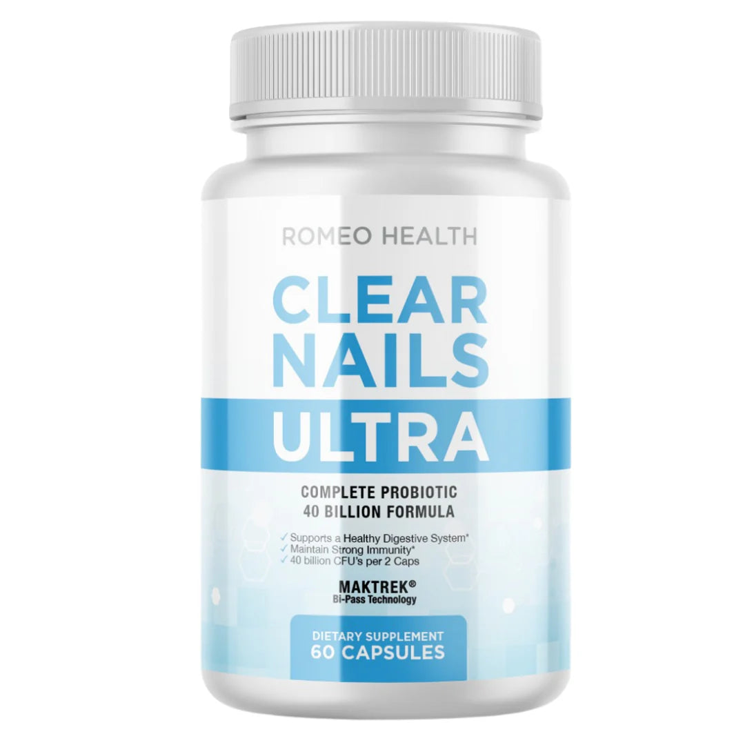 Clear Nails Ultra Extra Strength Formula Antifungal Probiotic Pills 60CT A723