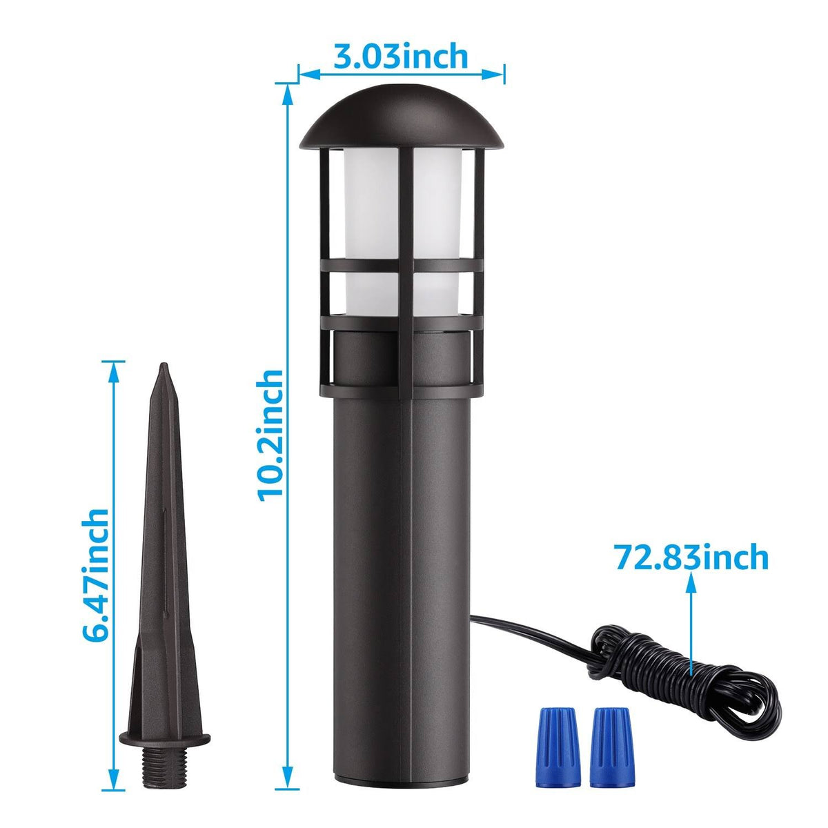 12 Pack Low Voltage LED Landscape Light C87537