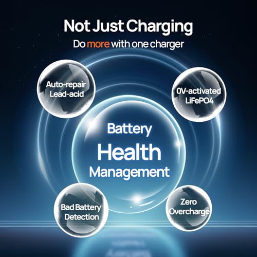 10A IP68 Waterproof 12V Marine Battery Charger A7489