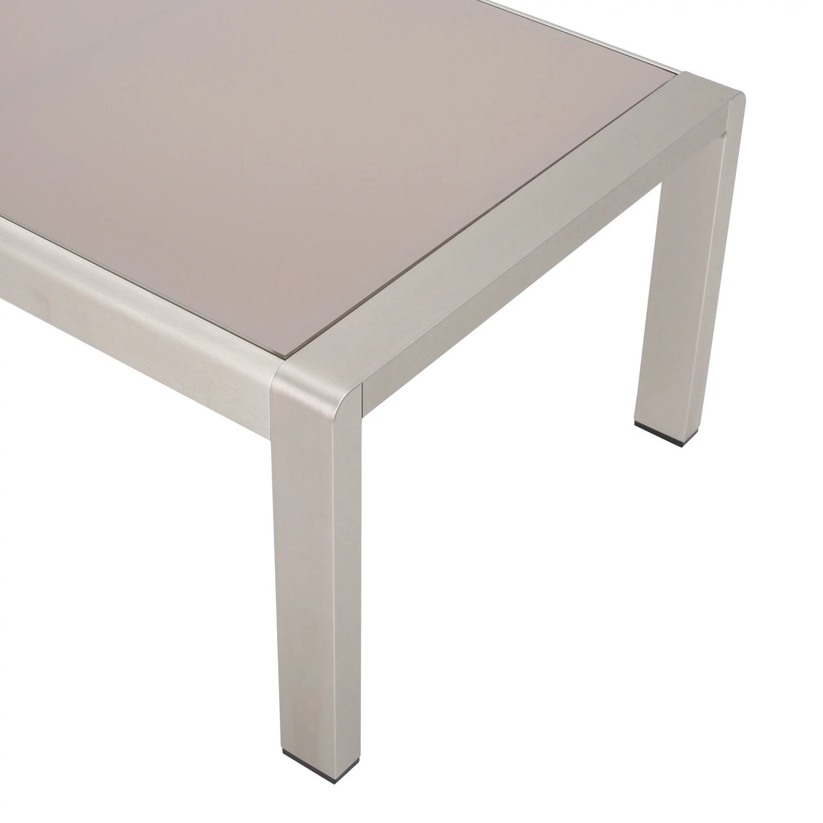 4 Seater Aluminum Chat Set with Side Table S64431
