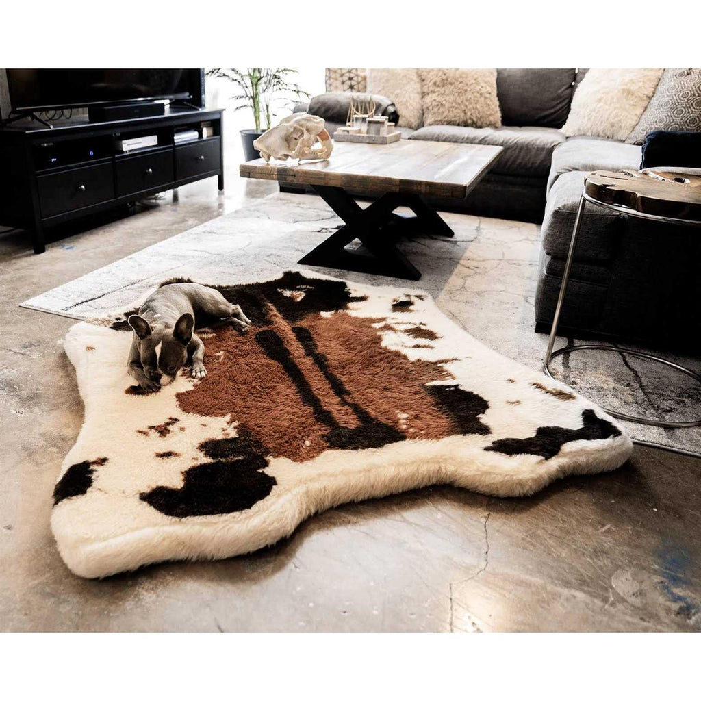 Animal Print Memory Foam Dog Bed E45593