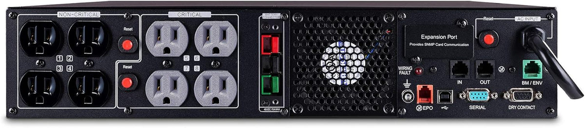 1500VA/1500W 8 Outlets 2U Rack/Tower UPS System G4937