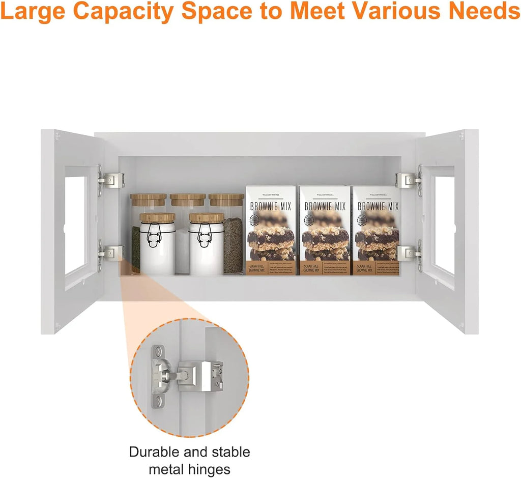 Wall-Mounted Medicine Cabinets with Soft-Close Doors G867